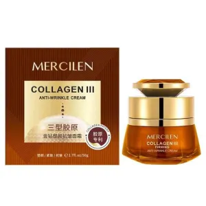 Collagen III Anti-Wrinkle Cream, Firming Moisturizer for Face, 1.7 fl oz