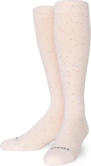 Comrad Recycled Cotton Knee High Socks - 15-20mmHg Graduated Compression Socks - Soft & Breathable Support Socks, Unisex