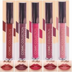 Cosmic collection combo 5x5ml (brilliant red, choco maroon, plum rose pink, luminous pink, nude pink)