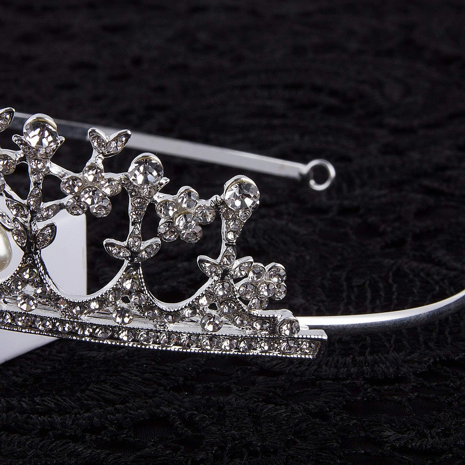 CROWN GUIDE Crystal Rhinestone Queen Bride Tiara Crown for Women Girl Vintage Bridal Birthday Prom Wedding Tiaras and Crowns