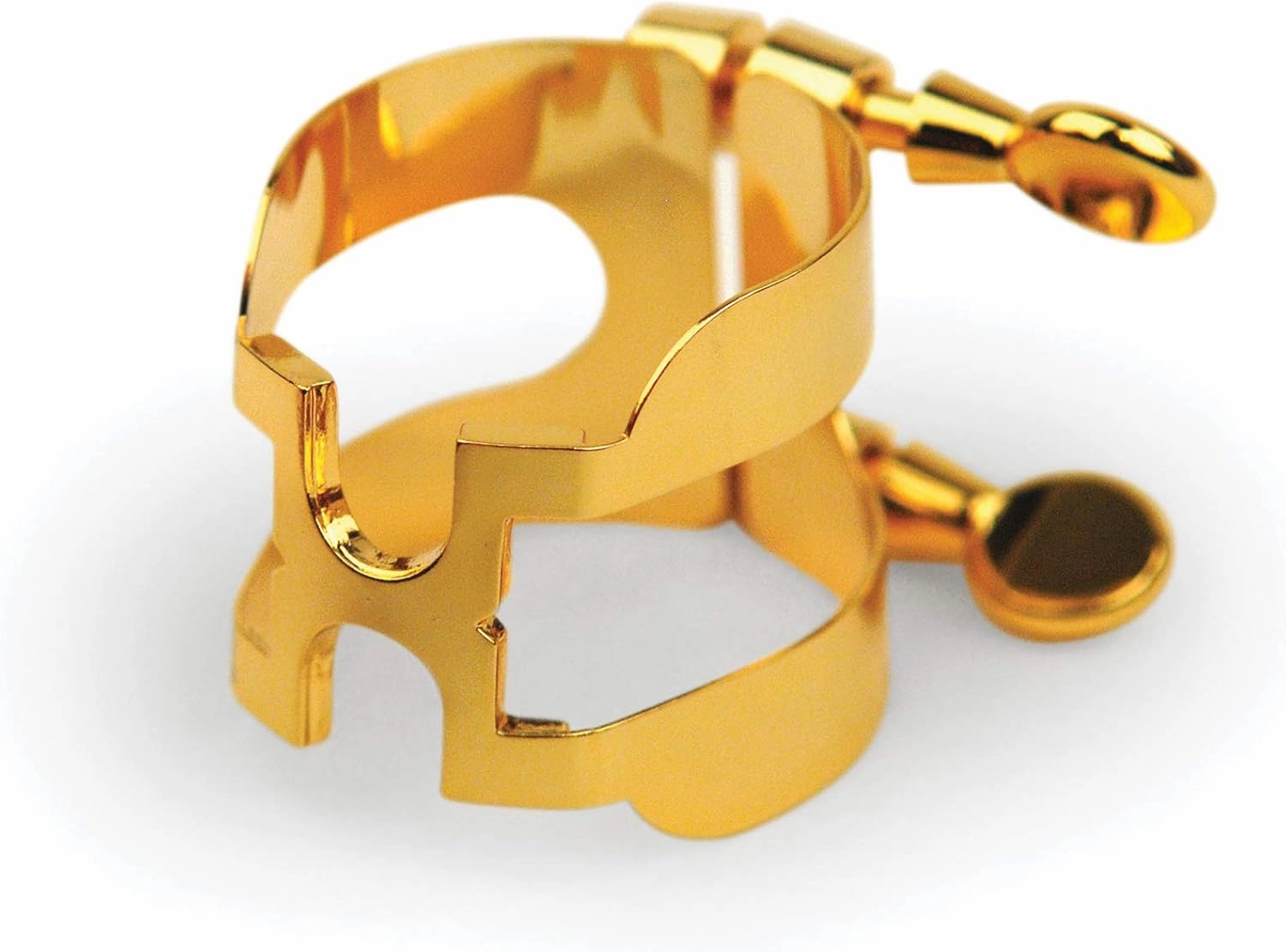 D'Addario H-Ligature & Cap, Alto Sax, Gold-plated (HAS1G)