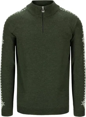 Dale of Norway Geilo Men’s Sweater - Sweaters for Men - 100% Skin Soft Merino Wool Pullover - Quarter Zip Wool Sweater