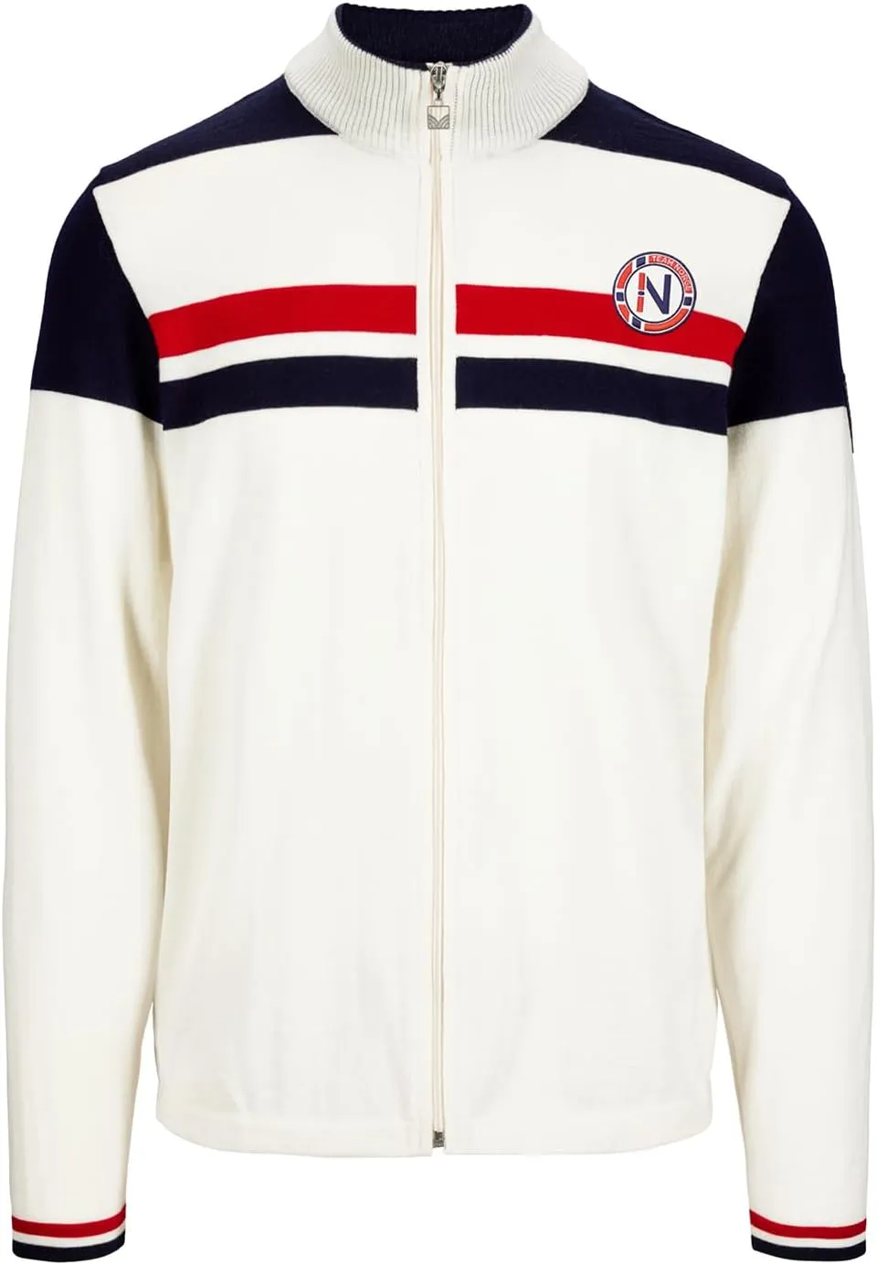 Dale of Norway Mount Stello Men’s Cardigan - Wool Sweaters for Men - Slim Fit