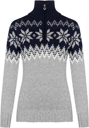 Dale of Norway Myking Women’s Sweater - Sweaters for Women - 100% Merino Wool Pullover - Modern Feminine Fit Ladies Sweaters