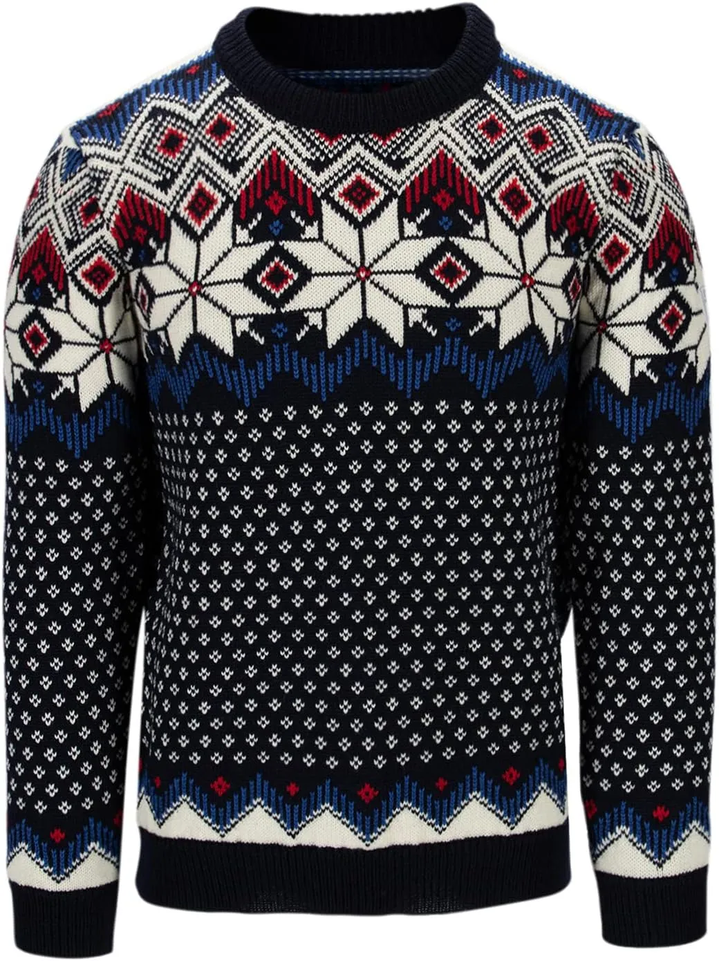 Dale of Norway Vegard Men’s Sweater - 100% Lightweight Wool Sweaters for Men - Regular Fit Pullover Sweaters for Men
