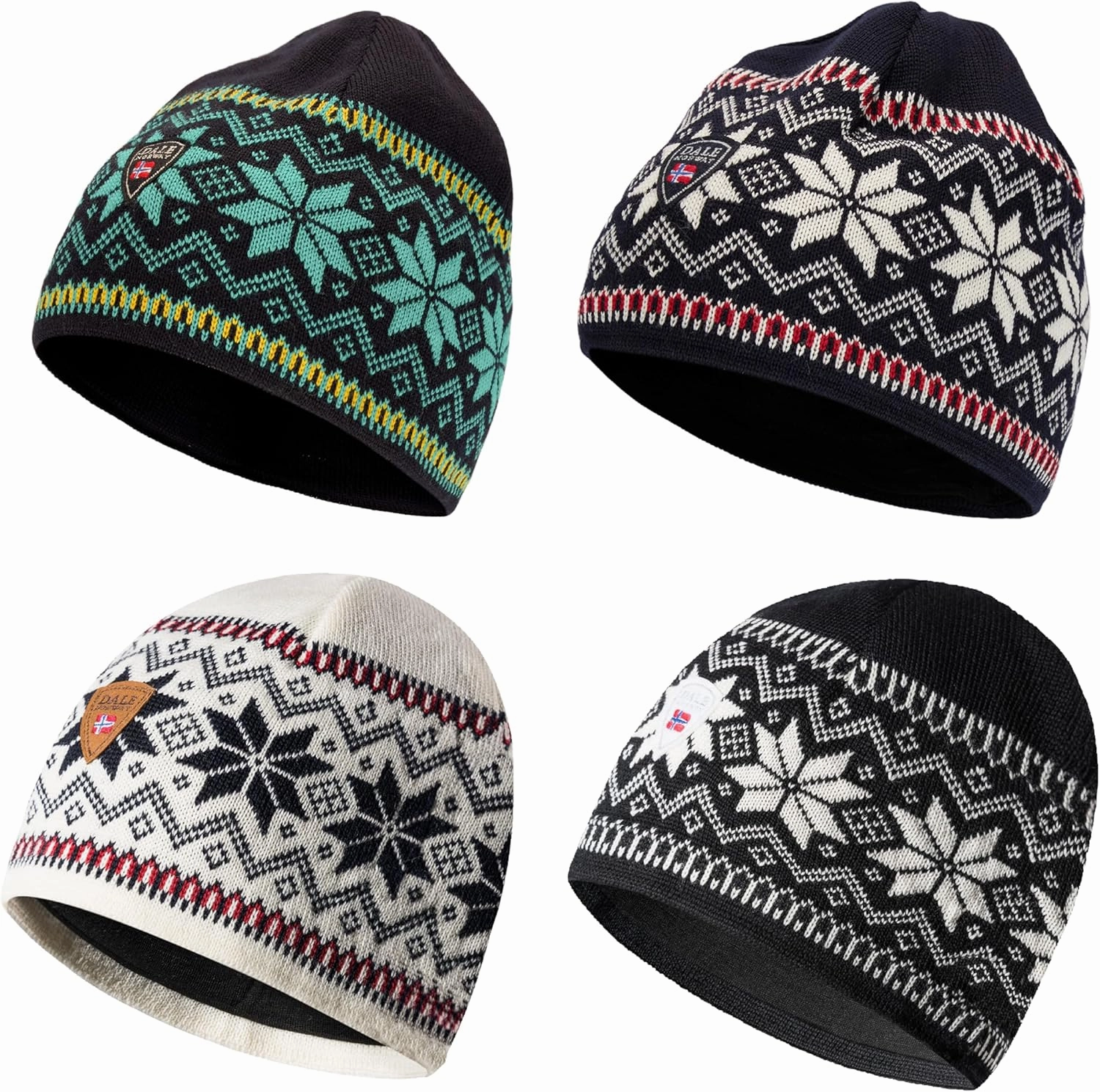 Dale of Norway Garmisch Hat - 100% Merino Wool Beanie - Unisex Winter Hat
