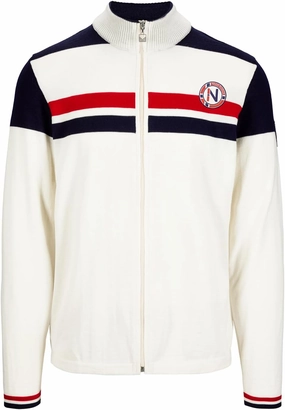 Dale of Norway Mount Stello Men’s Cardigan - Wool Sweaters for Men - Slim Fit