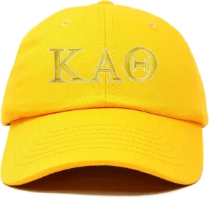 DALIX Kappa Alpha Theta Sorority Hat Womens Greek Letters Embroidered Baseball Cap
