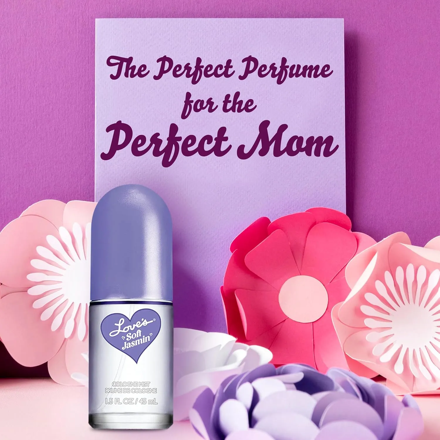 Dana Love's Soft Jasmin Cologne Mist – Romantic Jasmine Perfume Body Spray for Women with Soft, Floral & Musky Scent (1.5oz)