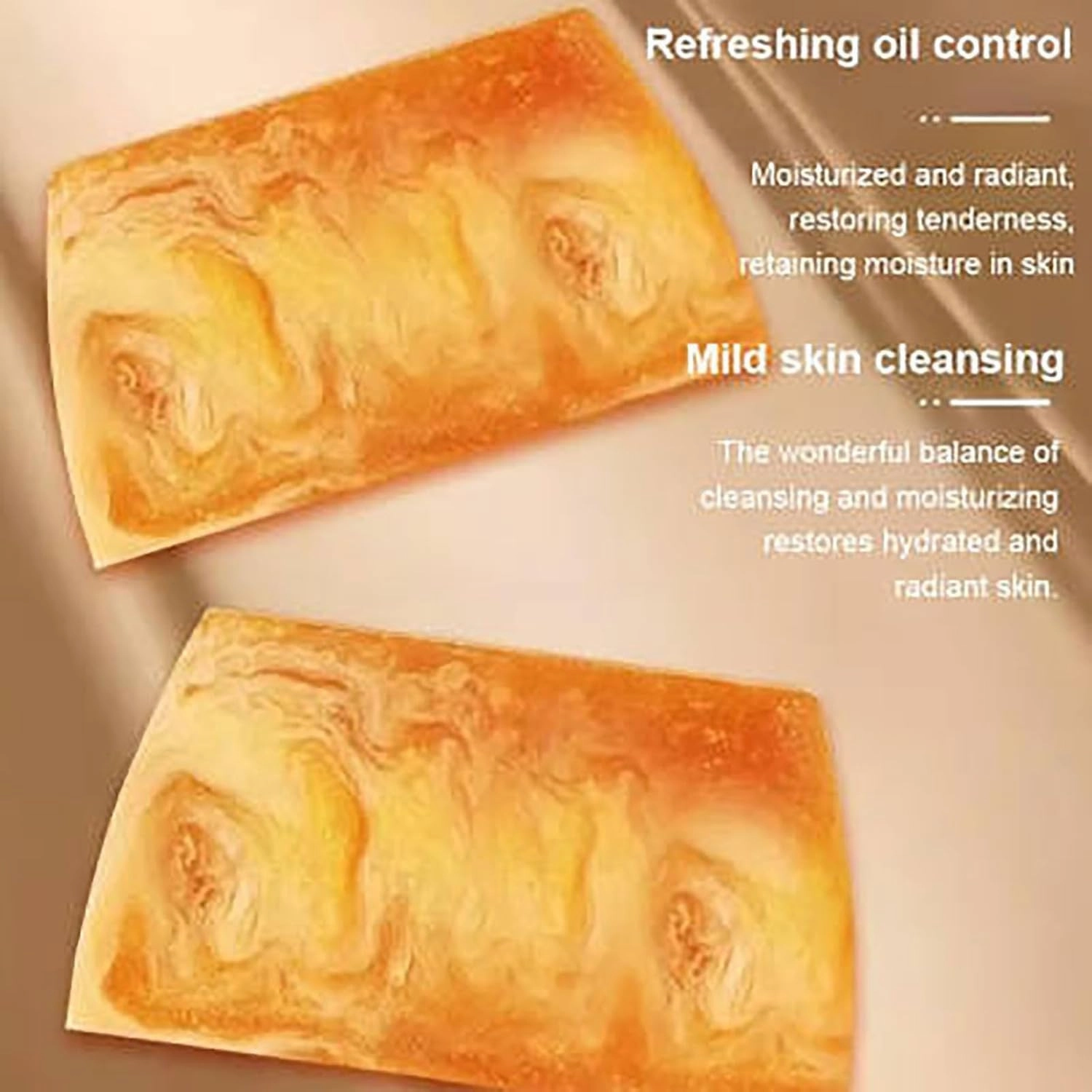 Deep Cleansing Moisturizing Golden Perfume Soap, Hydrating and moisturizing Gold Soap, Silky Nourishment Gold for Face and Body (3Pcs)
