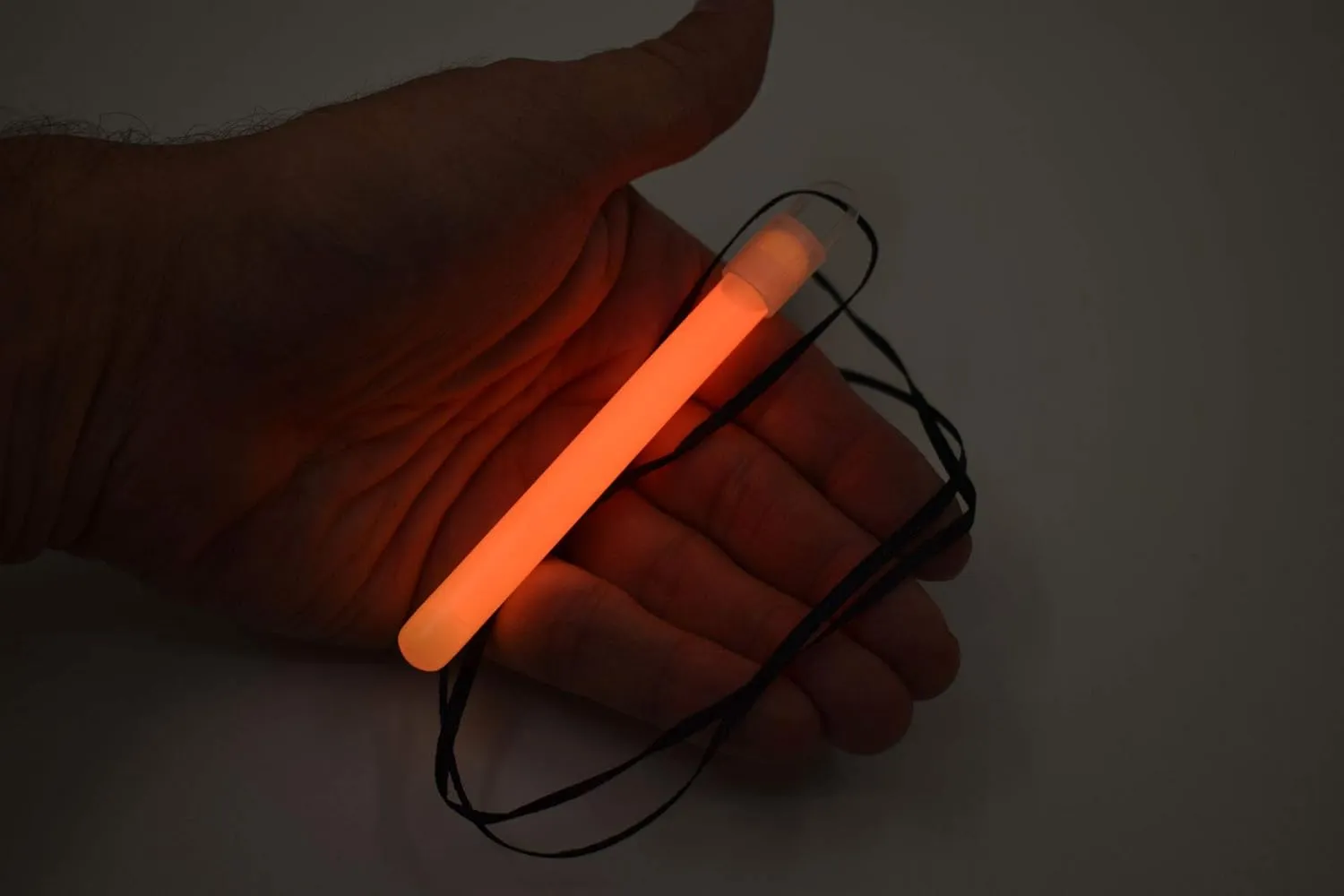 DirectGlow 4 inch Premium Bright Neon Glow Sticks with Lanyards Glow Party Supply Birthday Holiday 10-12 Hour Glow (Orange, 100 Count)