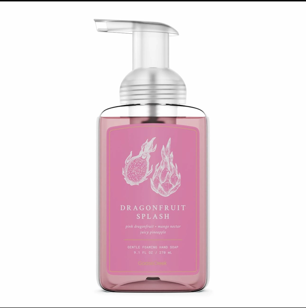 Dragonfruit Splash Gentle Foaming Hand Soap, Pink Dragonfruit & Mango Nectar, 9.1 fl oz