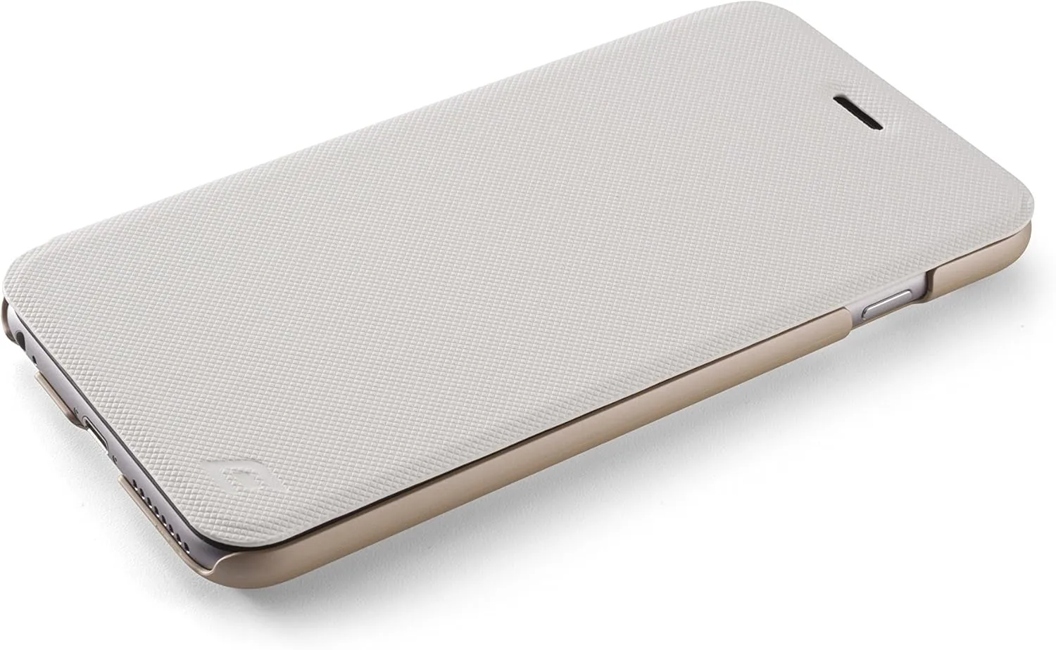 Element Case Soft-Tec Wallet Case for iPhone 6 Plus - White / Gold (EMT-0054)