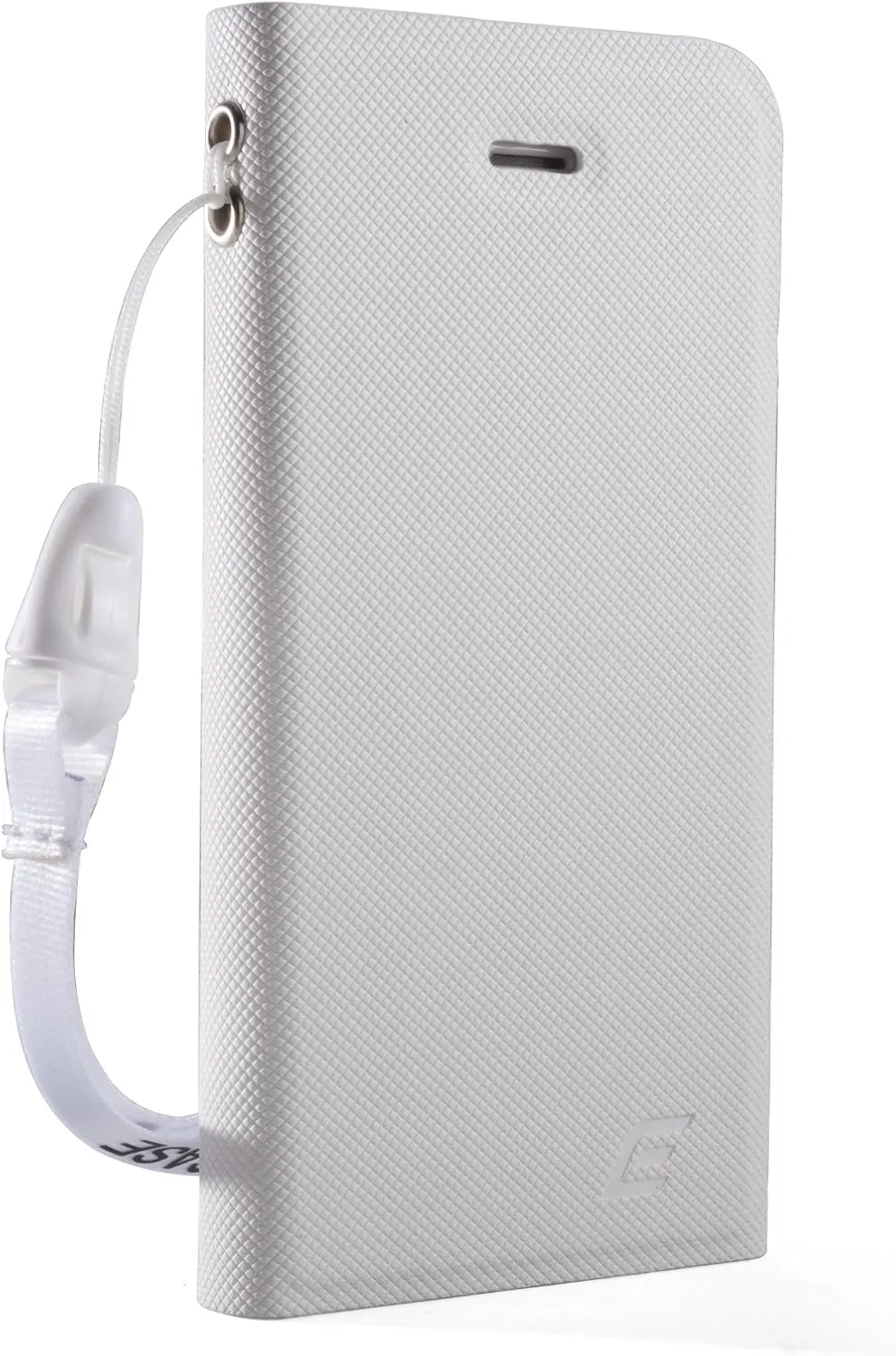 Element Case Soft-Tec Wallet for iPhone 5/5 - Retail Packaging - White/Gold