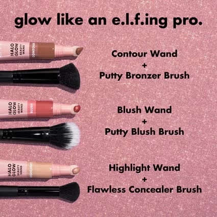 Elf Halo Glow Highlight Beauty Wand