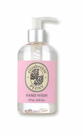 elizabeth W Peony Hand Wash, Floral Scent, 8 fl oz