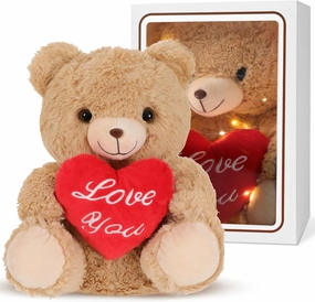 Erweicet Valentines Day Gifts for Girlfriend Teddy Bear Valentines Day Stuffed Animals for Her
