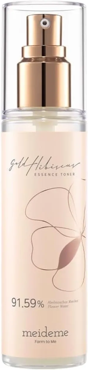 Essencial Toning Lotion Hibiscus Collagen Flower Essence Toner Dry Combination Skin Softner adenosine