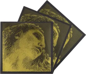 EVAH PIRAZZI GOLD Eva Pilazzi Gold Violin String A, D, G Line Set (G Wire Gold Roll)
