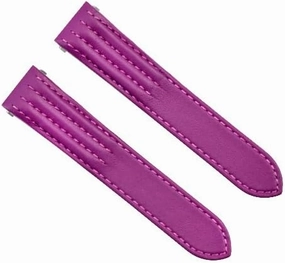 Ewatchparts 19-20 LEATHER WATCH STRAP BAND COMPATIBLE WITH CARTIER ROADSTER 2675 2723 QUK RELEASE SMOOTH