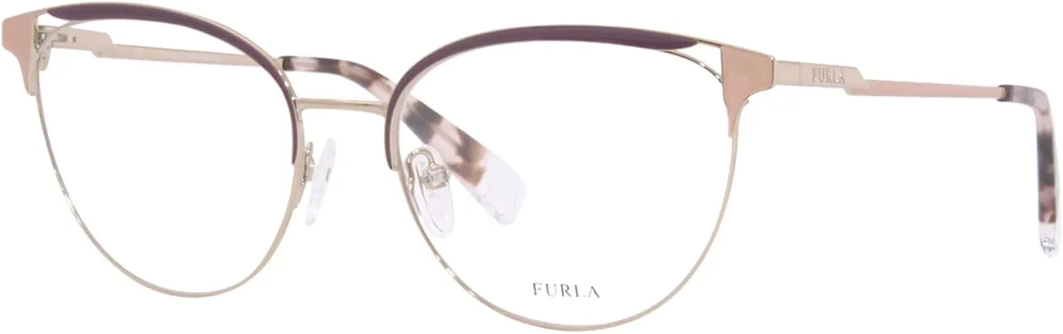 Eyeglasses Furla VFU 294 Brown Pink 08M6