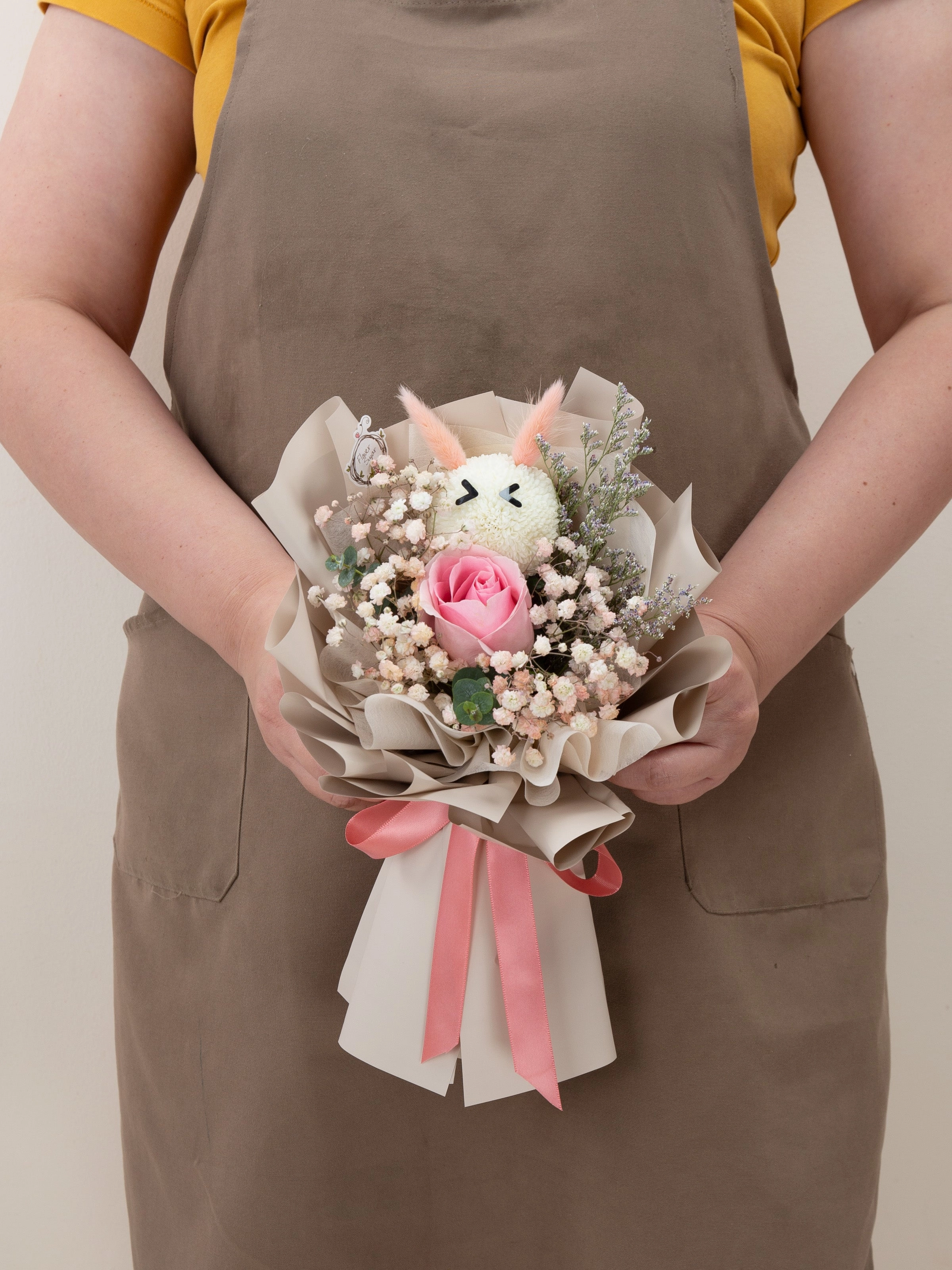 Farm Bunny (Pink Rose)