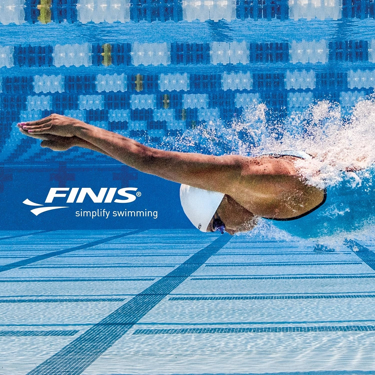 FINIS Zoomers Gold Swim Training Fins - Short Blade Design for Speed & Conditioning - Soft Natural Rubber Fit