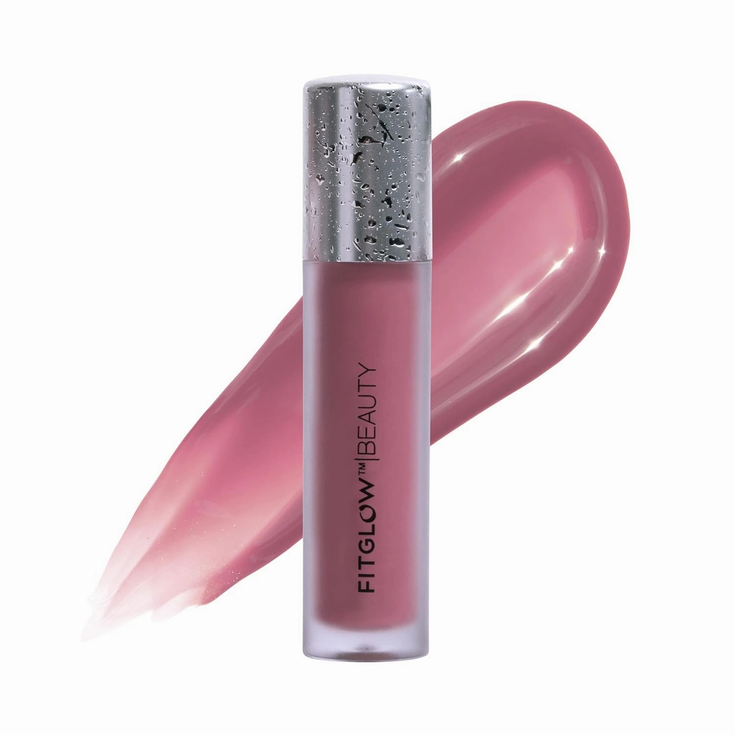 FITGLOW Beauty Lip Colour Serum | Hydrating Lip Gloss | Plumping Anti-Aging Lip Treatment | Natural Shine with Pomegranate Sterols & Collagen | Buildable Color for Dry Chapped Lips | Regal - 10g
