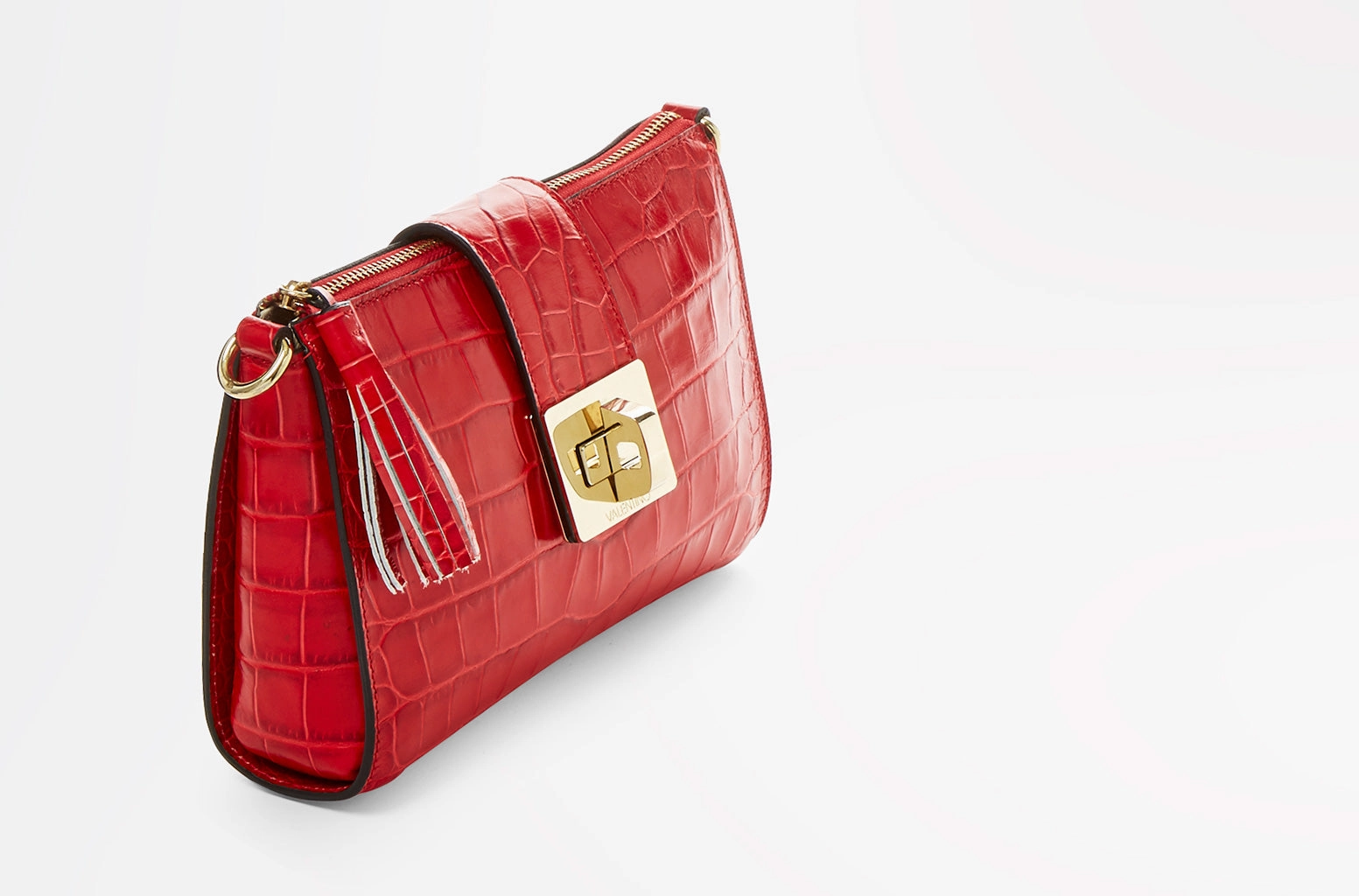 FW18 - Croco - Coline - Lipstick Red