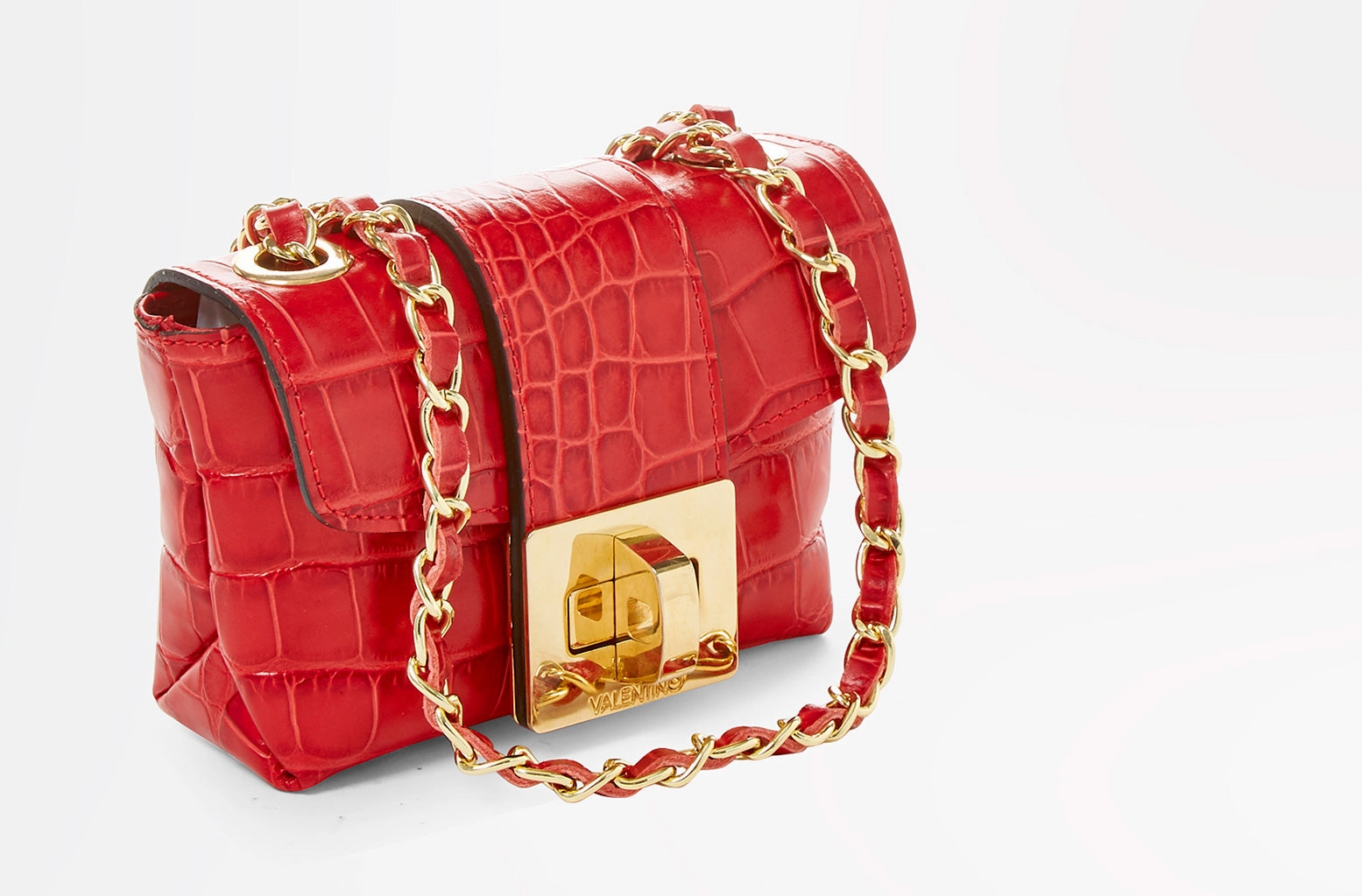 FW18 - Croco - Paulette - Lipstick Red