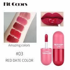 Gegemoon Pack of 5 Matte Lip Gloss Kit | 5 Capsule Matte Lipstick Set| Pack of 5 Lip Gloss set