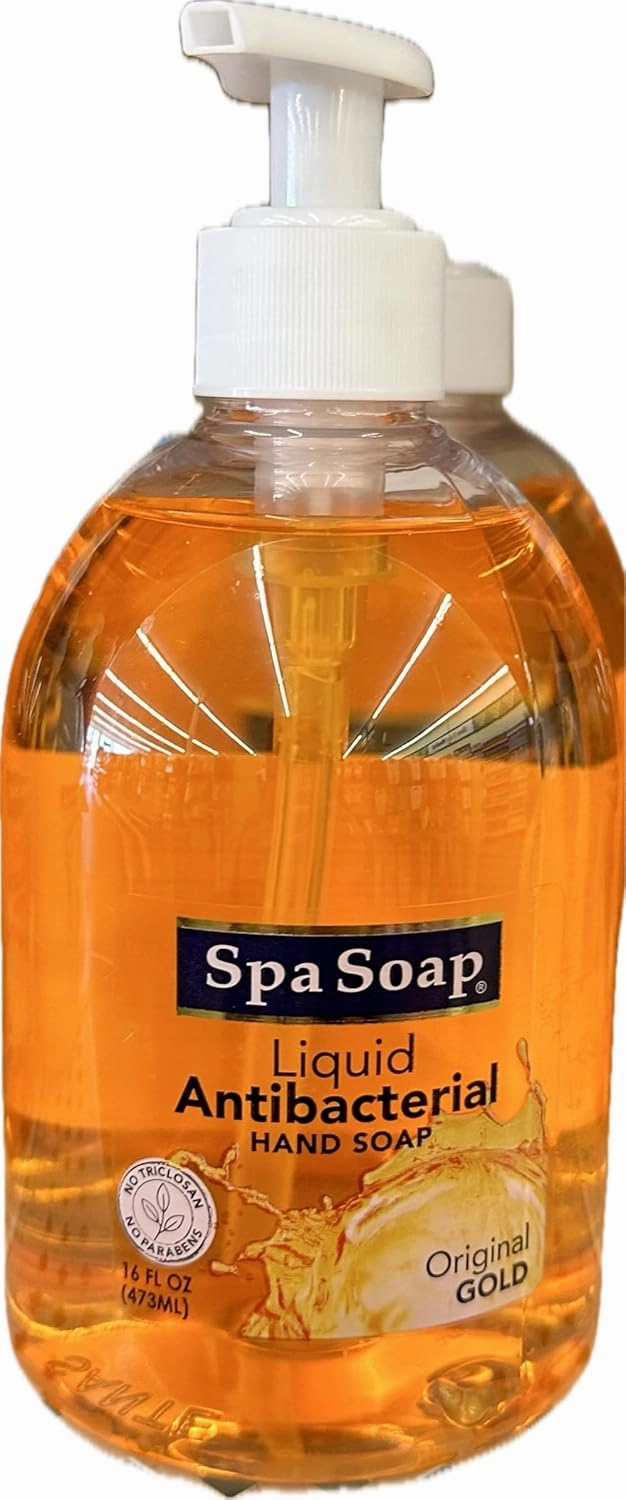 Generic SpaSoap - Anti-bacterial/Moisturizig Hand Soap - 1 Dispenser, 2 Refils (Total 78 fl oz - Original Gold)