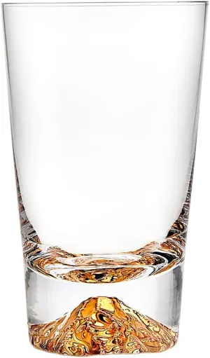 Godinger Highball Glass, Drinking Glass, Tall Glass, Barware & Glassware, 12oz, Sierra Novo Collection