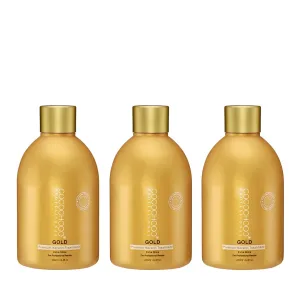 Gold 24k hair treatment 8.4oz (250ml) New Improved Formula 3 Pack - 25.2oz total