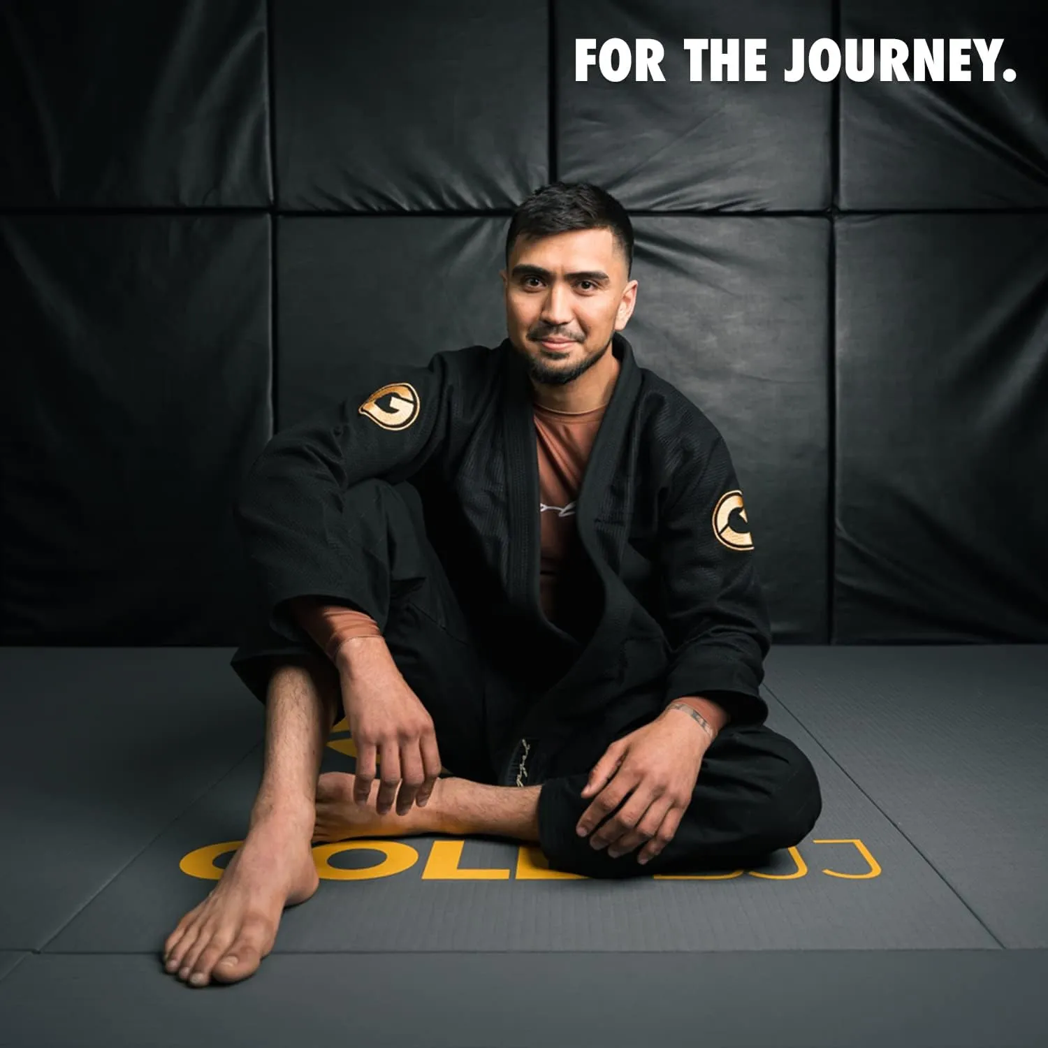 Gold BJJ Calavera Jiu Jitsu Gi - Ultra Strong Gold Weave Premium Kimono - IBJJF Competition Approved Uniform