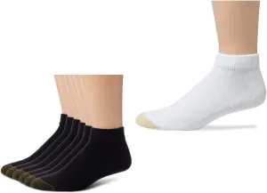 Gold Toe Men's 6-Pack Cotton Low Cut Sport Liner Socks