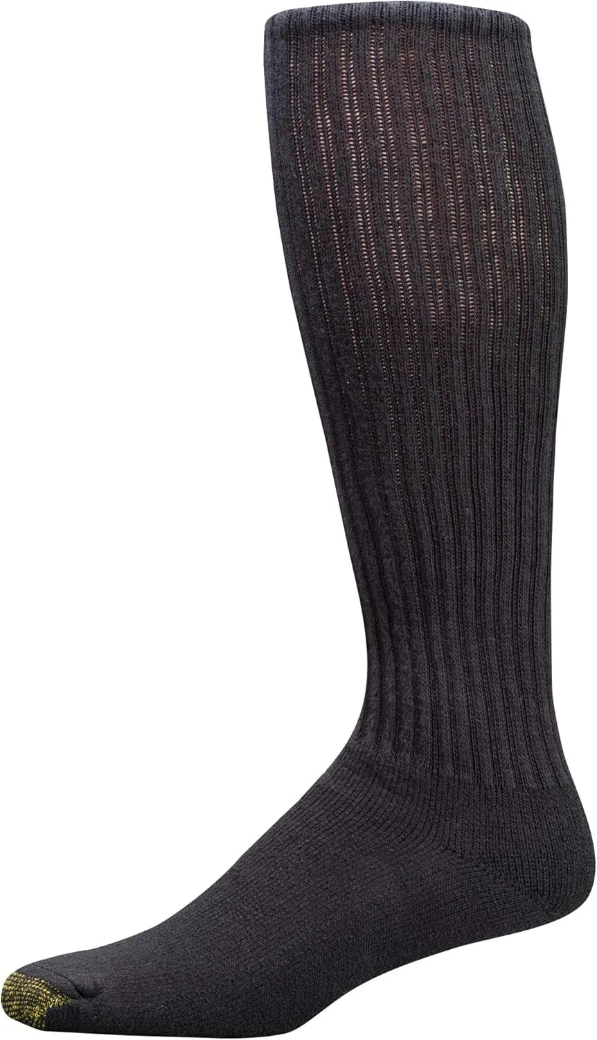 Gold Toe Men's Cotton Over-the-Calf Athletic Socks (3-Pack)
