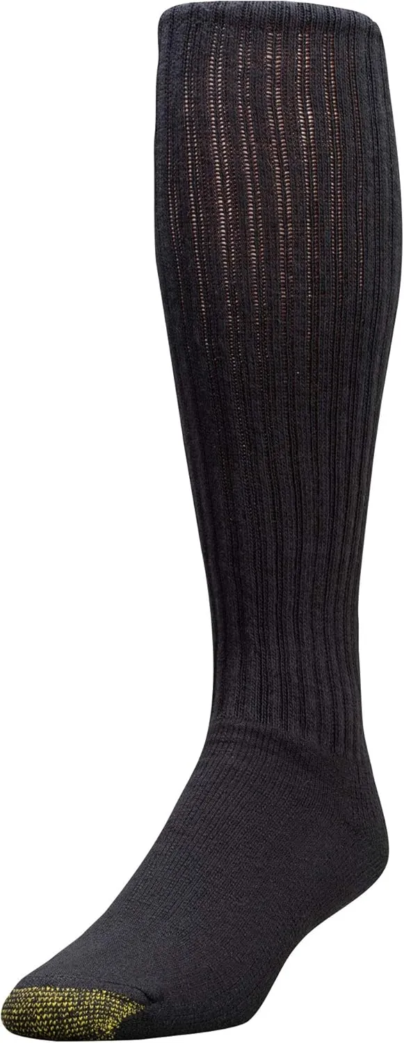Gold Toe Men's Cotton Over-the-Calf Athletic Socks (3-Pack)