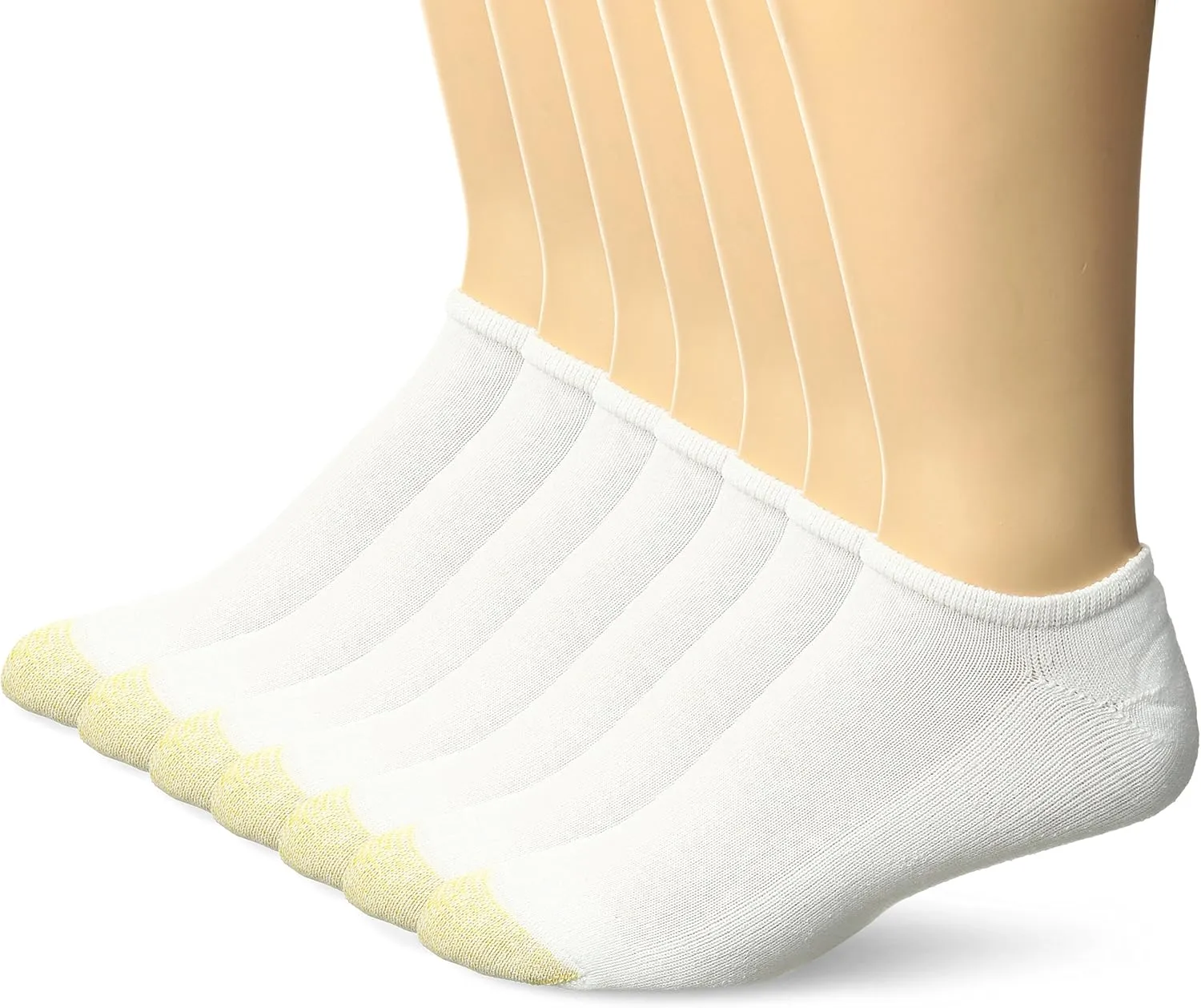 Gold Toe Men's Cushioned Cotton Liner 7-Pack