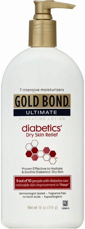 Gold Bond Ultimate Hydrating Lotion, Diabetics Dry Skin Relief 18 oz