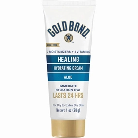 Gold Bond Ultimate Skin Therapy Cream, Healing Lotion, Aloe 1 Ounce (Pack of 10)