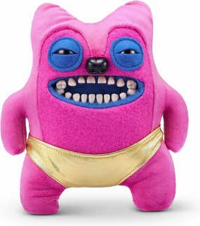 Gold Fuggs by ZURU Funny Ugly Monster, Plush, Collectible, Toy (Greedy Grinner - Pants)