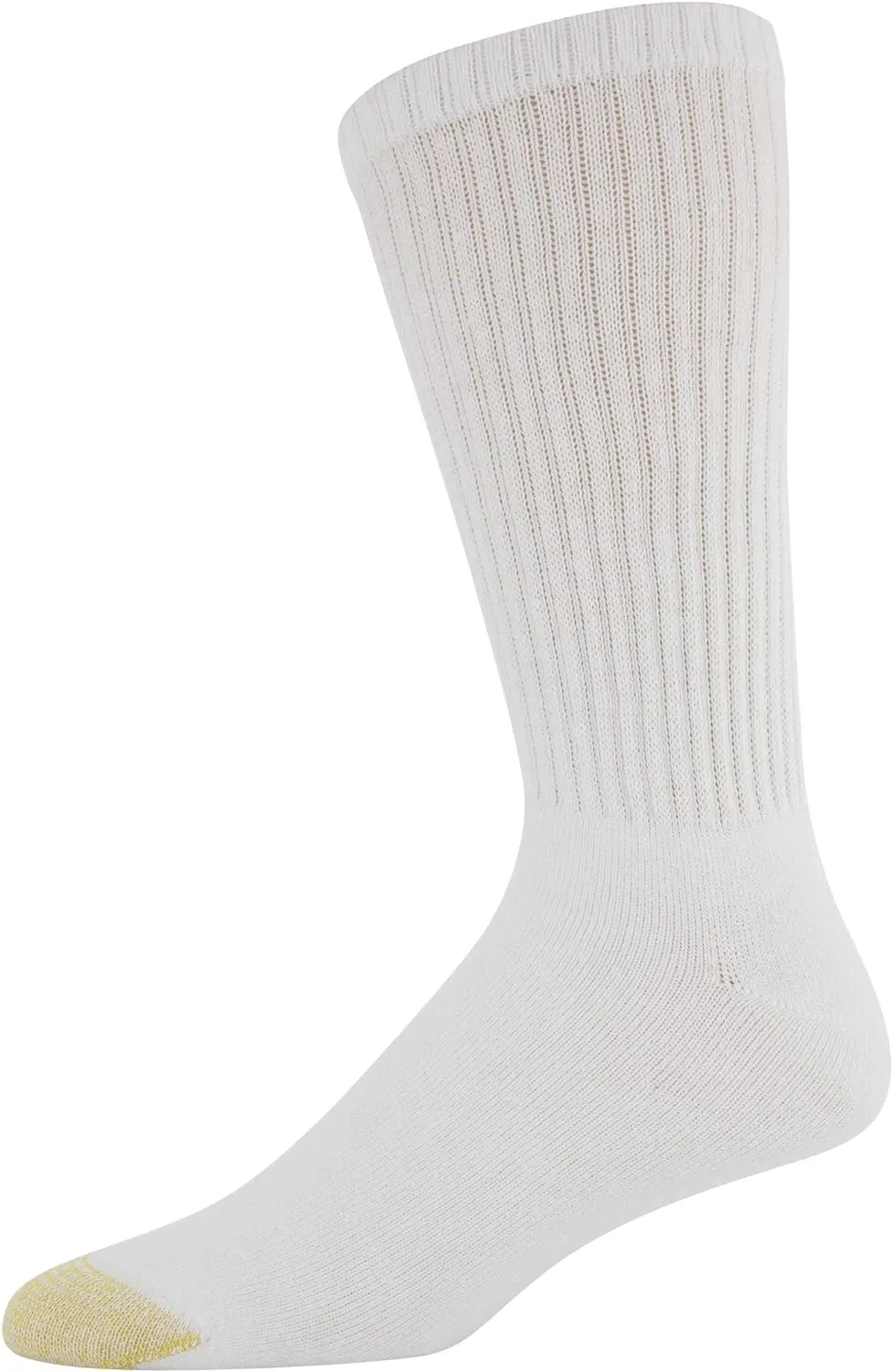 GOLDTOE Men's 656S Cotton Crew Athletic Socks, Multipairs
