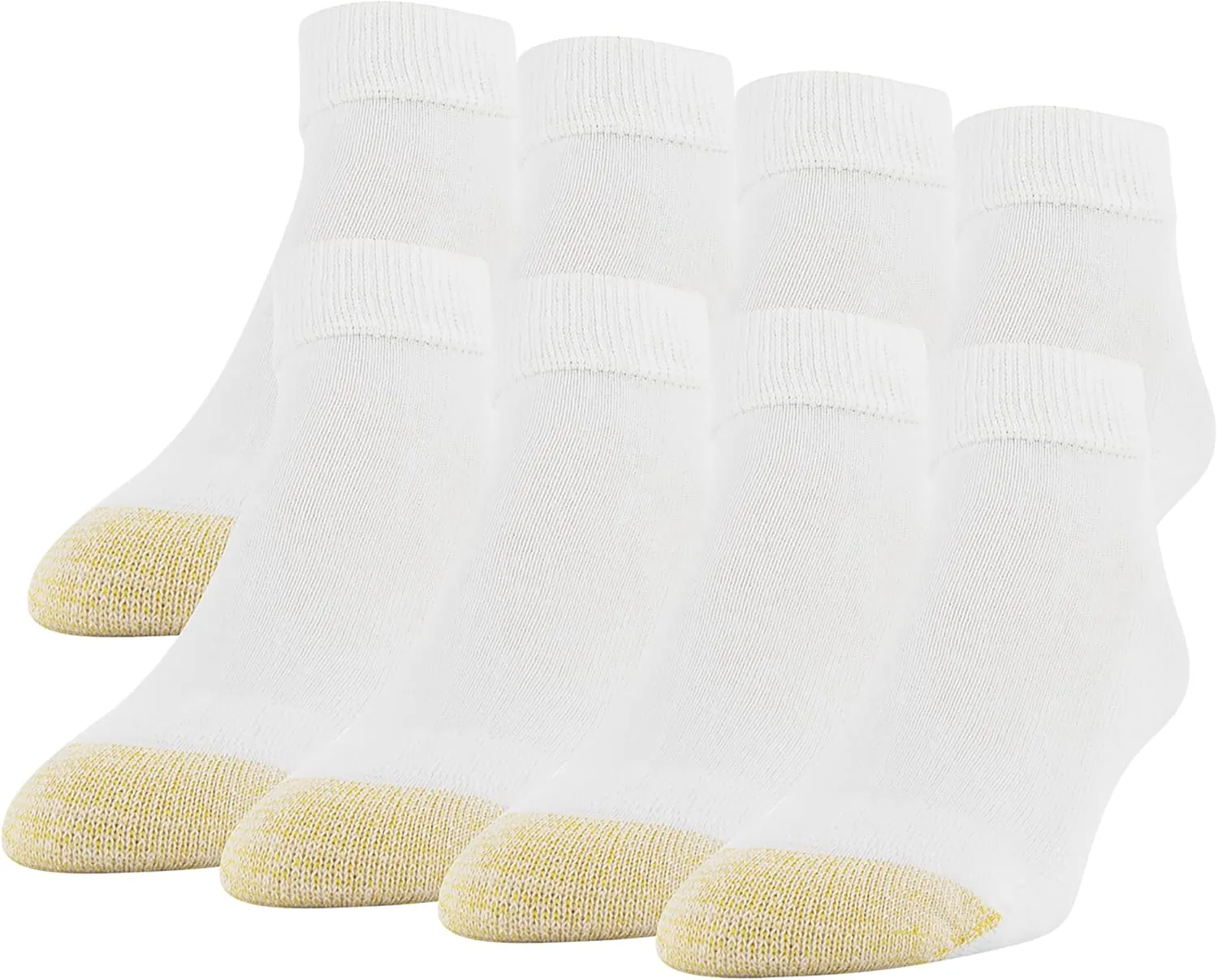GOLDTOE Men's Cotton Low Cut Sport Liner Socks (6 Pairs)