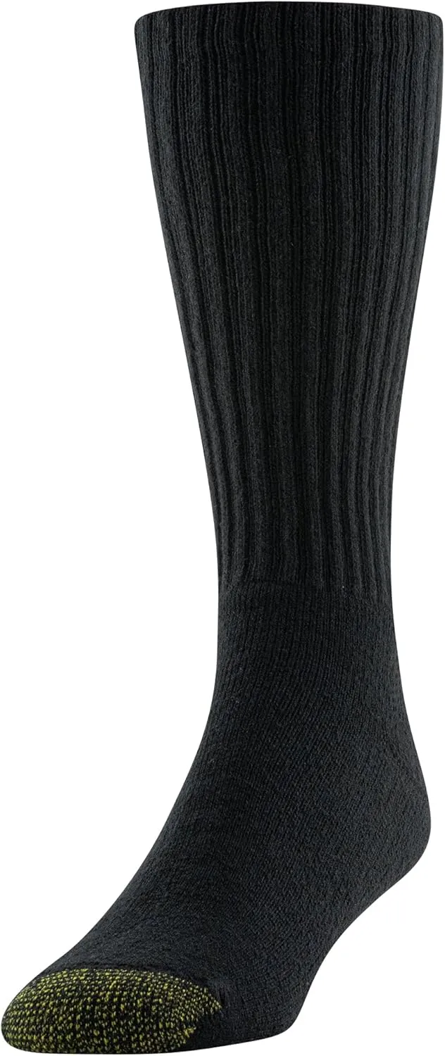 GOLDTOE Men's Ultra Tec Performance Crew Athletic Socks, Multipairs
