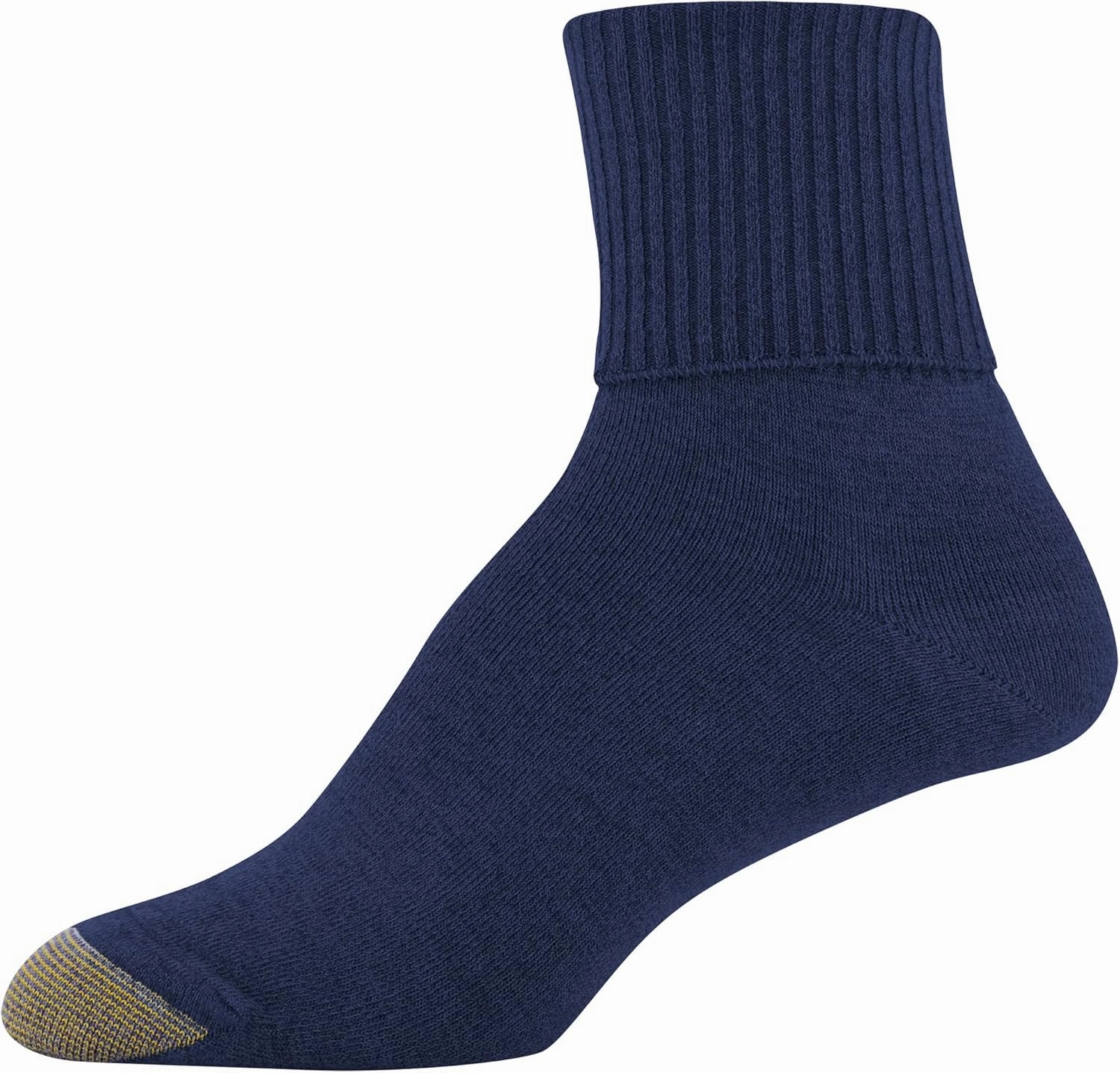 GOLDTOE Women's Classic Turn Cuff Socks, Multipairs