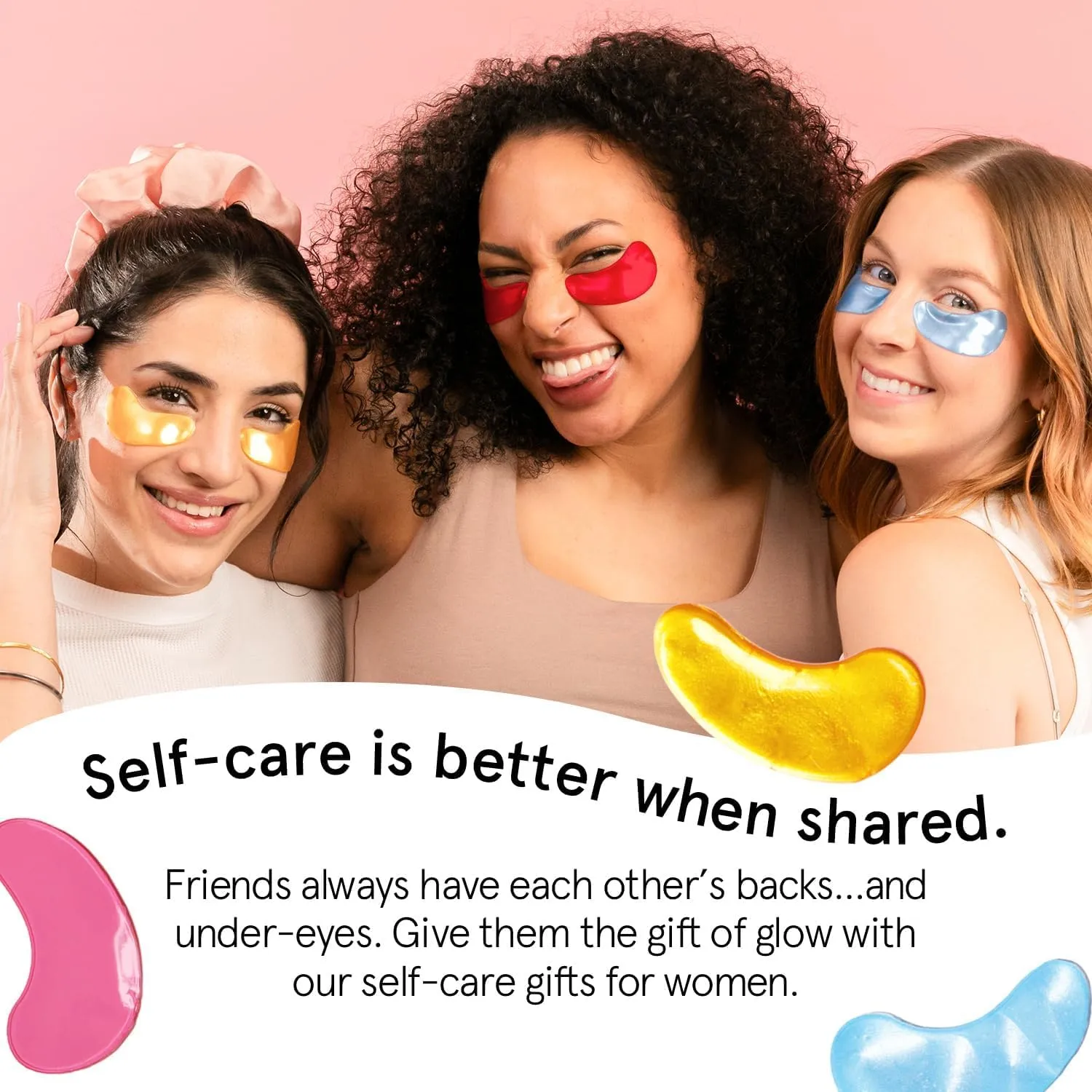 grace & stella Under Eye Patches - Mothers Day Gifts for Mom, Birthday Gifts for Women (12 pairs) Gift for Her - Vegan Eye Masks for Puffy Eyes & Dark Circles - Anniversary, Bachelorette Party Favors
