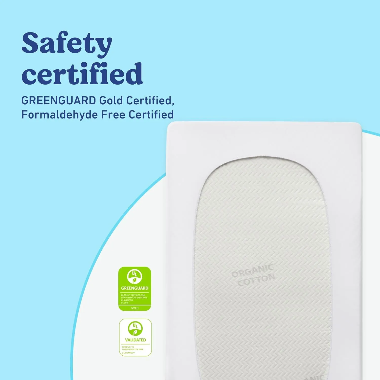 Graco Premium Waterproof Crib and Toddler Mattress Protector (2 Pack) – GREENGUARD Gold Certified, Machine-Washable & Dryer-Friendly, Waterproof Sleep Surface, Fits Crib & Mattress