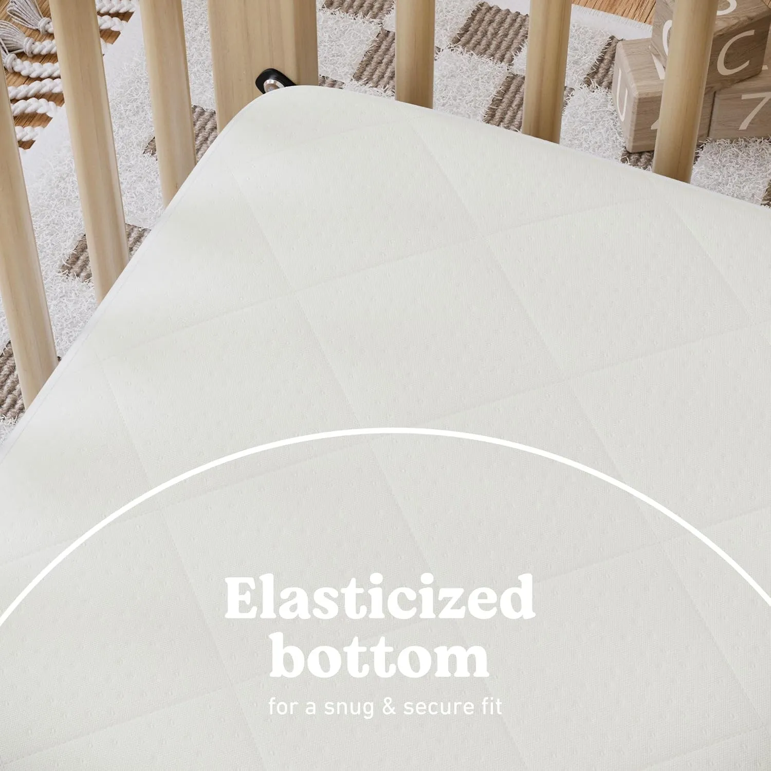 Graco Premium Waterproof Crib and Toddler Mattress Protector (2 Pack) – GREENGUARD Gold Certified, Machine-Washable & Dryer-Friendly, Waterproof Sleep Surface, Fits Crib & Mattress