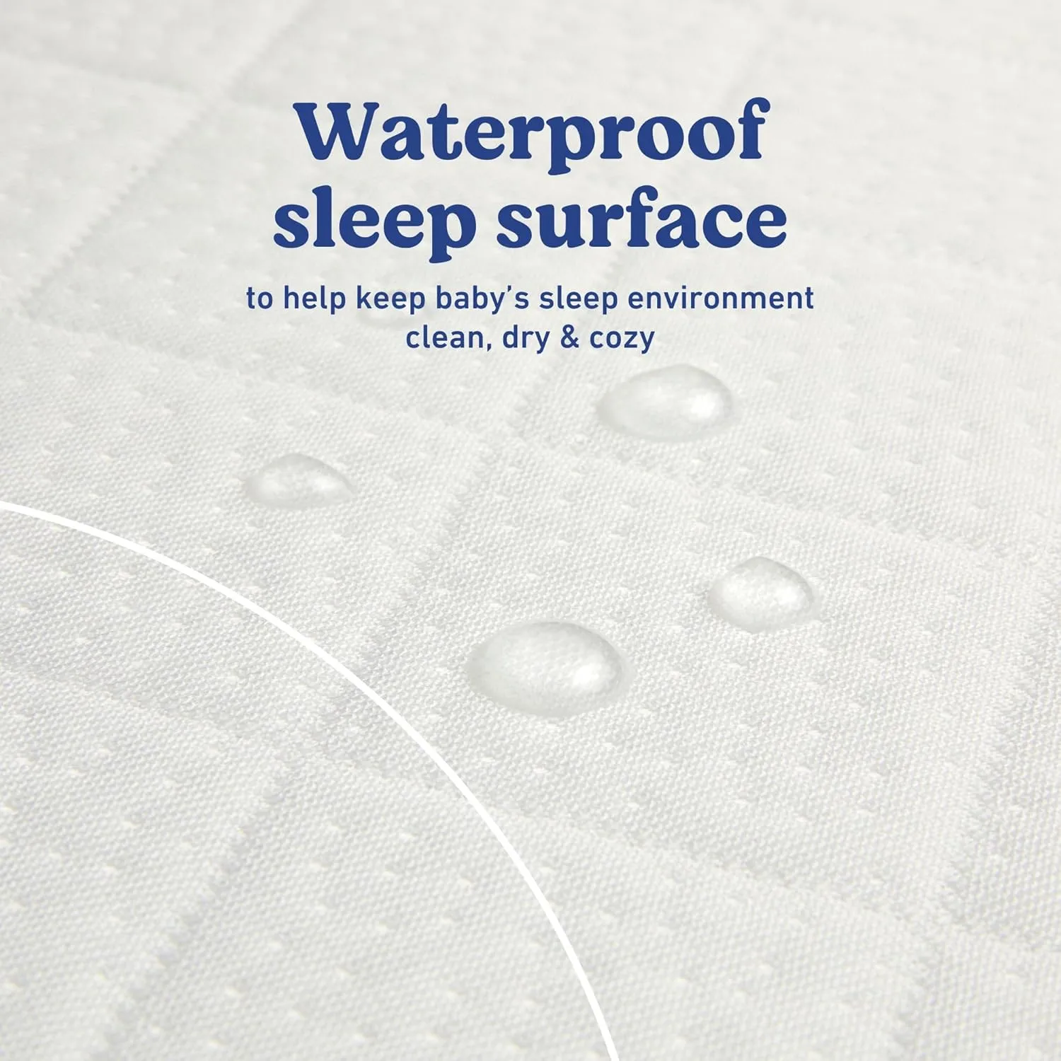 Graco Premium Waterproof Crib and Toddler Mattress Protector (2 Pack) – GREENGUARD Gold Certified, Machine-Washable & Dryer-Friendly, Waterproof Sleep Surface, Fits Crib & Mattress